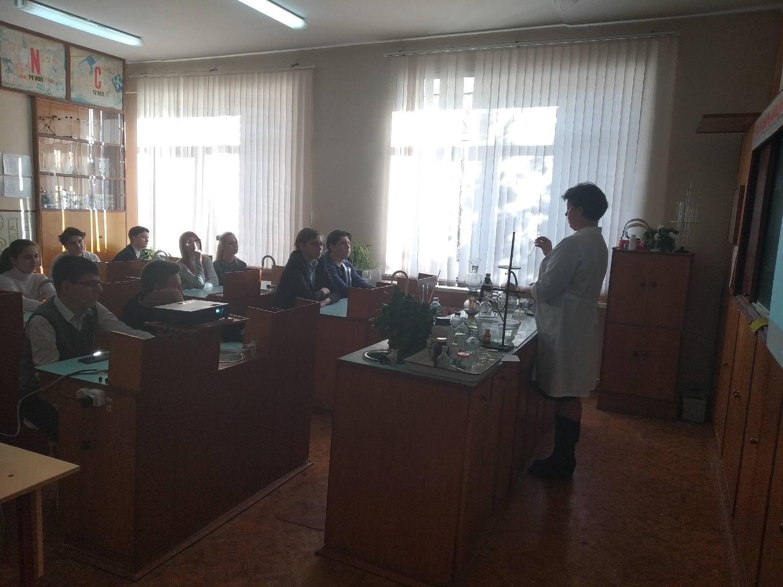 Мастер-класс Как стать химиком-аналитиком с учащимися МБОУ Гимназия № 53 г. Пензы